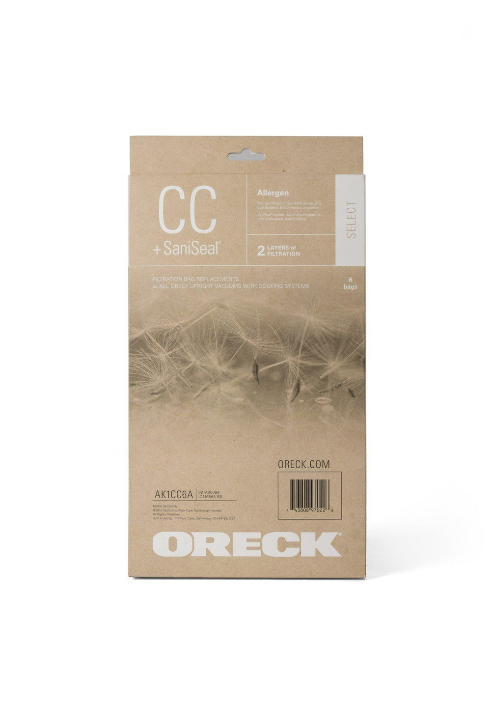 SELECT Filtration Vacuum Bags (6pk)2