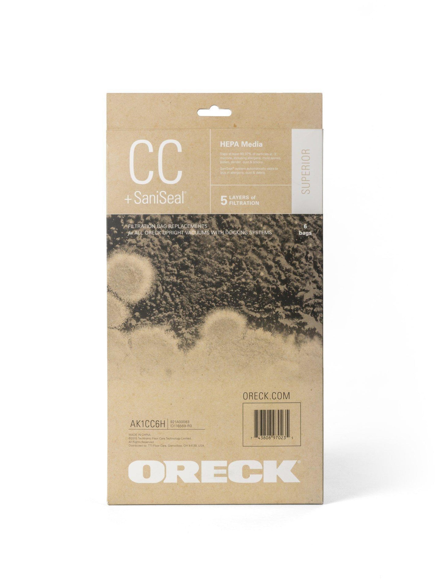 SUPERIOR Filtration Vacuum Bags (6pk)