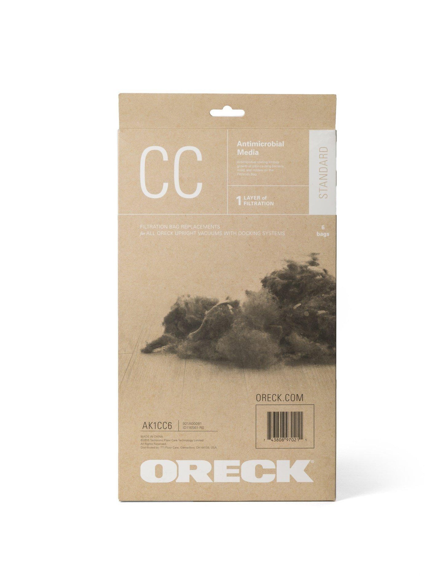 STANDARD Filtration Vacuum Bag (6pk)
