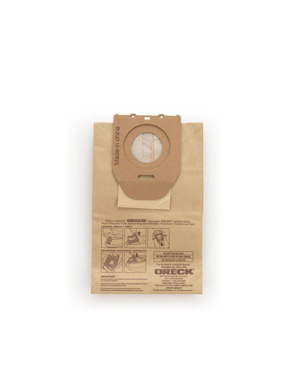 Dutchtech Canister Vacuum Cleaner Bags2