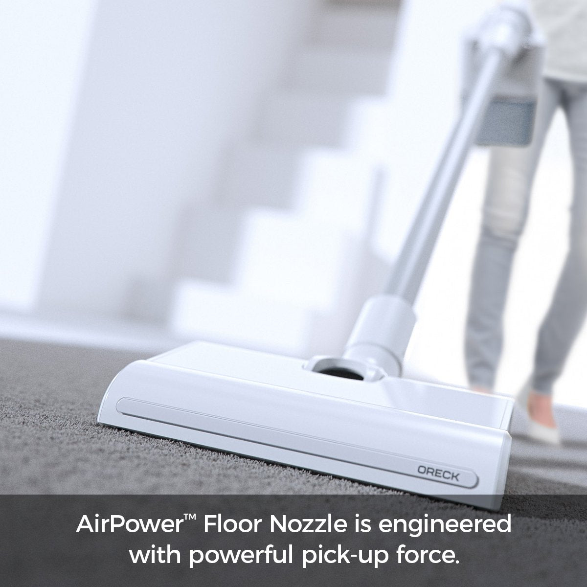 Cordless Vacuum with POD Technology - White
